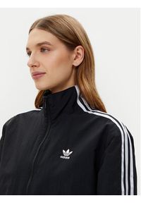 Adidas - adidas Bluza Woven JD5331 Czarny Regular Fit. Kolor: czarny. Materiał: syntetyk