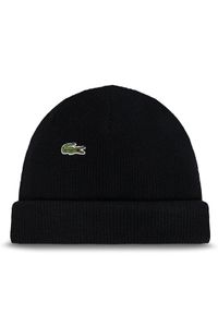 Lacoste Czapka RB0003 Czarny. Kolor: czarny. Materiał: wełna, materiał #1