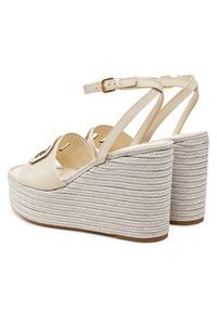 Guess Espadryle FLJTAN LEA04 Écru. Materiał: materiał #6