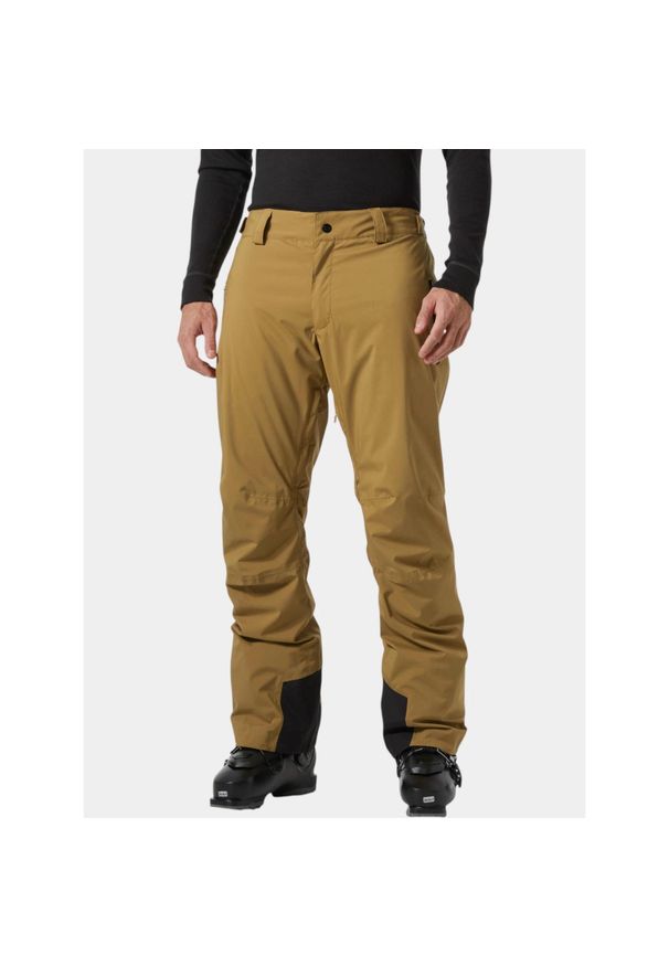 Spodnie Narciarskie Męskie Helly Hansen Legendary Ins. Kolor: brązowy. Sezon: zima. Sport: narciarstwo
