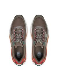 EA7 Emporio Armani Sneakersy X8X177 XK381 U044 Brązowy. Kolor: brązowy. Materiał: materiał #2