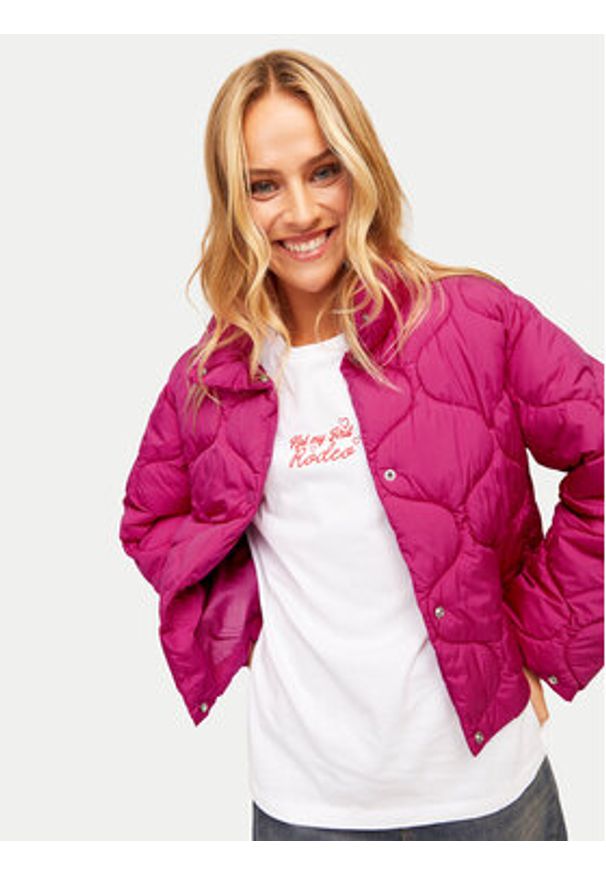 JJXX Kurtka zimowa Sena 12258499 Różowy Regular Fit. Kolor: różowy. Materiał: syntetyk. Sezon: zima