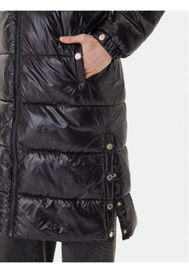 Morgan Płaszcz zimowy 252-GMODE Czarny Regular Fit. Kolor: czarny. Materiał: syntetyk. Sezon: zima