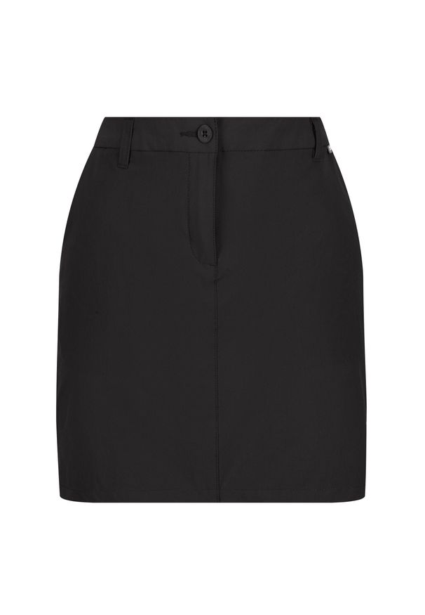 Regatta - Spodenki Damskie Highton II. Kolor: czarny. Sport: turystyka piesza