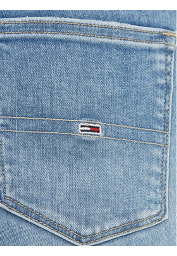 Tommy Jeans Jeansy Nora DW0DW16043 Niebieski Skinny Fit. Kolor: niebieski