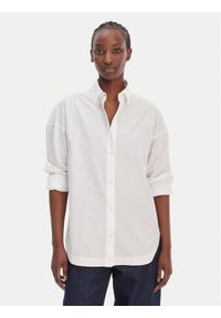 BOSS Koszula C_Bostatta 50553890 Biały Oversize. Kolor: biały. Materiał: bawełna #1