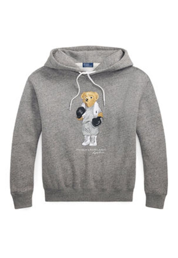 Polo Ralph Lauren Bluza 211971713001 Szary Relaxed Fit. Typ kołnierza: polo. Kolor: szary. Materiał: bawełna