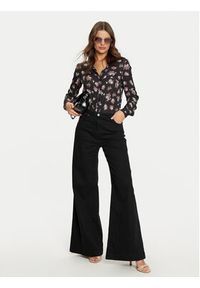 Guess Koszula W4BH56 WGLA2 Czarny Comfort Fit. Kolor: czarny. Materiał: syntetyk #4