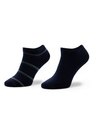 TOMMY HILFIGER - Zestaw 2 par niskich skarpet damskich Tommy Hilfiger. Kolor: niebieski #1