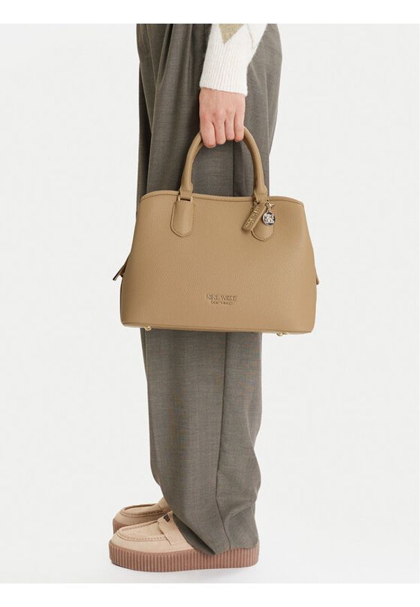 Nine West Torebka CEO-Vena-KY255 Beżowy. Kolor: beżowy