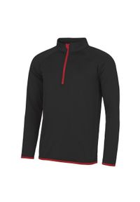 JUST COOL - Męska Bluza Rozpinana Na Zamek Błyskawiczny. Kolor: czerwony, wielokolorowy, czarny