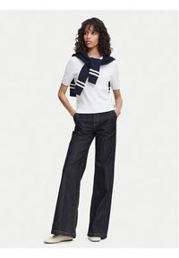 Beverly Hills Polo Club T-Shirt P-SS26W-M6564-0001 Biały Regular Fit. Typ kołnierza: polo. Kolor: biały. Materiał: bawełna #3