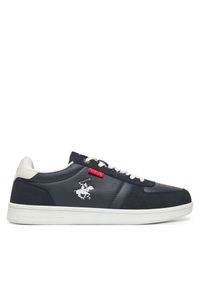 Sneakersy Beverly Hills Polo Club. Kolor: niebieski