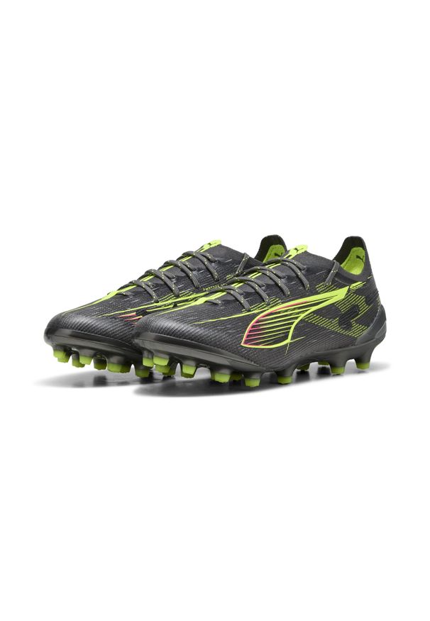 Puma - Damskie buty piłkarskie ULTRA 5 ULTIMATE AG PUMA. Kolor: różowy, niebieski, wielokolorowy, żółty. Sport: piłka nożna