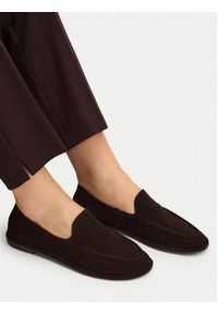 Gino Rossi - GINO ROSSI Lordsy EO-V2031-1-1 Brązowy. Kolor: brązowy. Materiał: skóra, zamsz #6