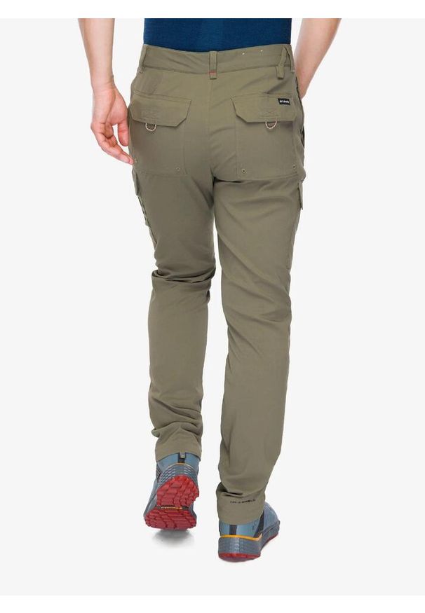 columbia - Spodnie turystyczne męskie Columbia Tech Trail Utility Pant. Kolor: zielony. Sport: turystyka piesza