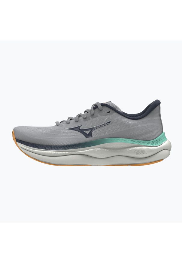 Buty do biegania męskie Mizuno Wave Sky 9 harbor. Kolor: szary. Model: Mizuno Wave. Sport: bieganie