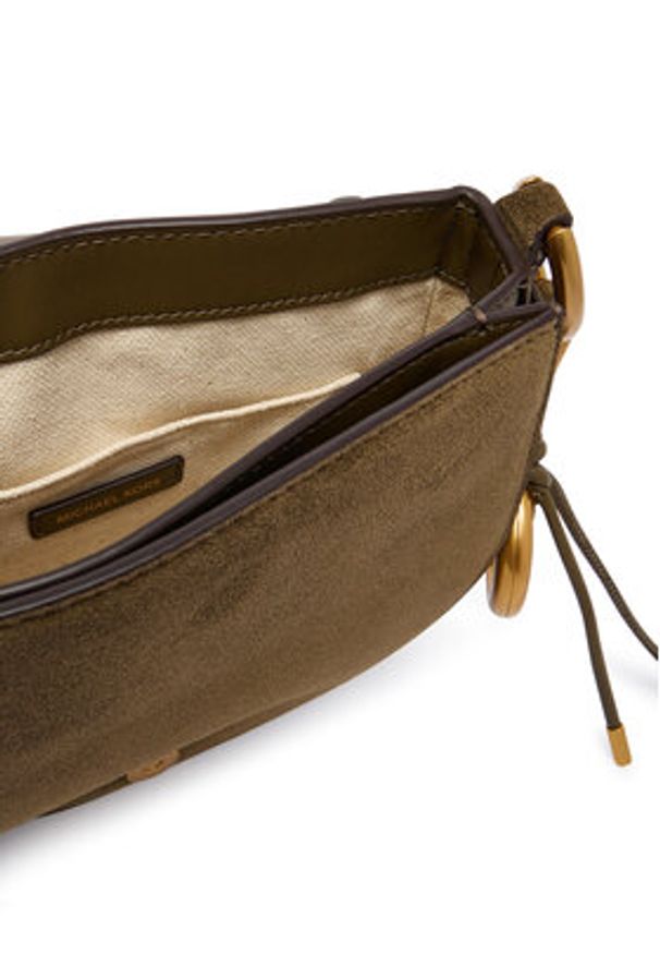 MICHAEL Michael Kors Torebka 30S6AQ5M6O Zielony. Kolor: zielony. Materiał: skórzane, zamszowe