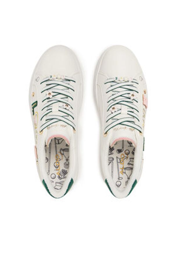 Aldo Sneakersy Foremore 14055465 Biały. Kolor: biały. Materiał: skóra