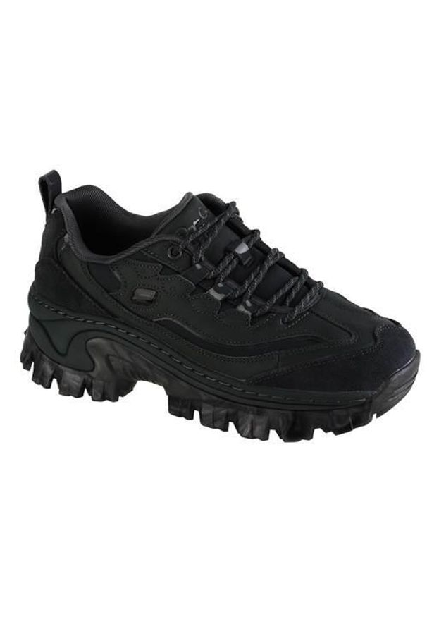 skechers - Buty do chodzenia damskie Skechers Hi-ryze-Doja Cat ' Lite Premium. Zapięcie: sznurówki. Kolor: wielokolorowy, czarny. Materiał: guma, tkanina, zamsz, materiał, syntetyk. Szerokość cholewki: normalna. Sport: turystyka piesza