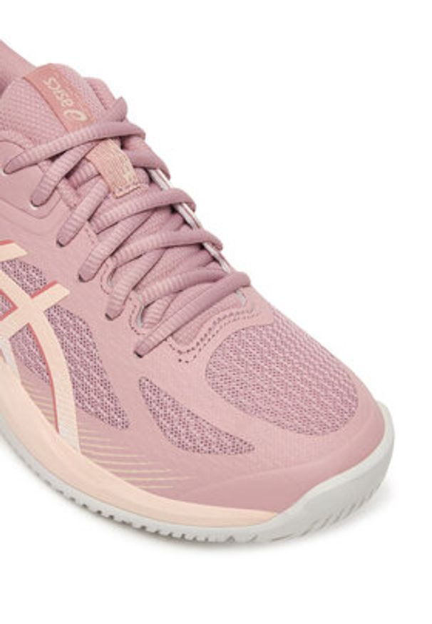 Asics Buty halowe Court Hunter Ff 1072A112 Różowy. Kolor: różowy. Materiał: skóra