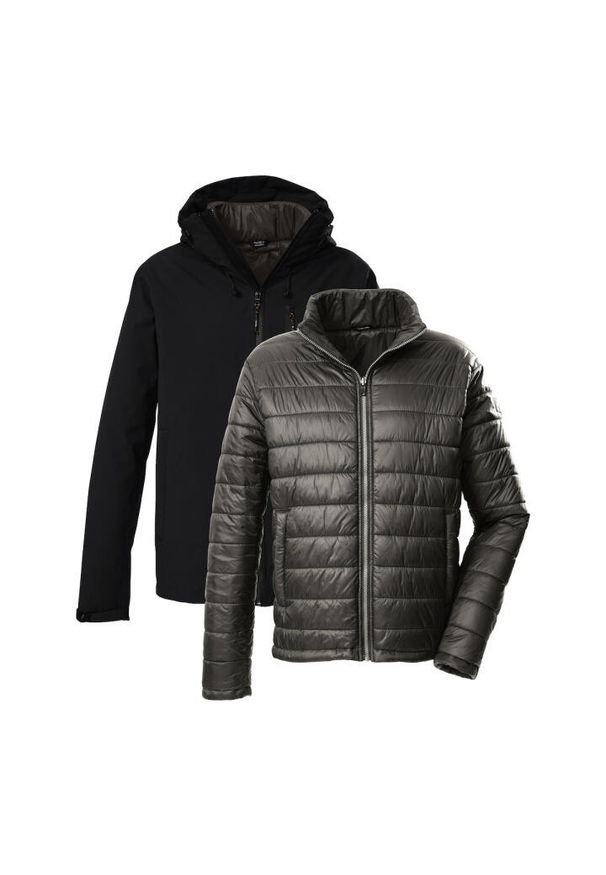 Kombinezon parka i puchówka Killtec KOW 95. Kolor: czarny. Materiał: puch. Sezon: jesień