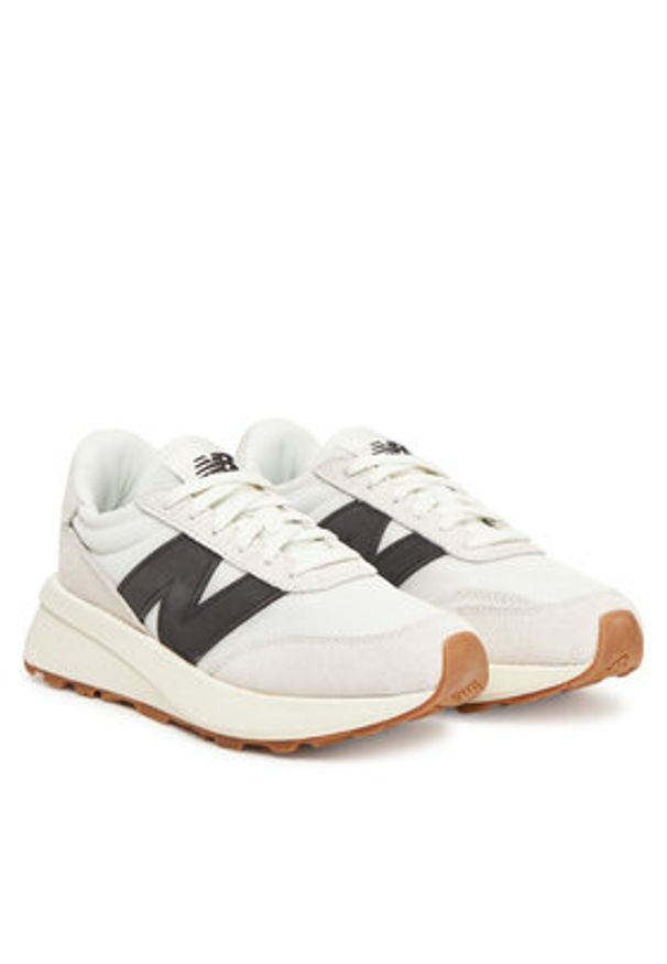 New Balance Sneakersy U370CA Beżowy. Kolor: beżowy. Materiał: zamsz, skóra