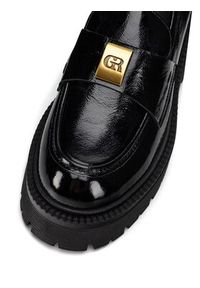 Gino Rossi Loafersy GESME-3596-24 Czarny. Kolor: czarny. Materiał: lakier, skóra #8