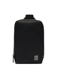 Calvin Klein Saszetka Emblem Hw Sling LV04D3292G Czarny. Kolor: czarny. Materiał: skóra #6