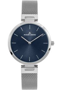 Zegarek Jacques Lemans Zegarek damski Jacques Lemans 1-2110C srebrny. Kolor: srebrny #1