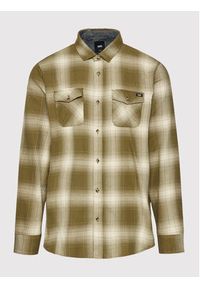 Vans Koszula Monterey Iii VN0A3HL3 Brązowy Classic Fit. Kolor: brązowy. Materiał: bawełna #4