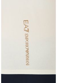 EA7 Emporio Armani - EA7 Beżowy t-shirt. Kolor: różowy #6