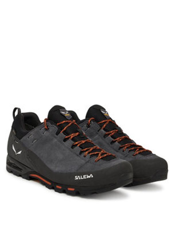 Salewa Trekkingi Mountain Trainer GTX 00-0000061428 Szary. Kolor: szary. Materiał: skóra. Sport: turystyka piesza