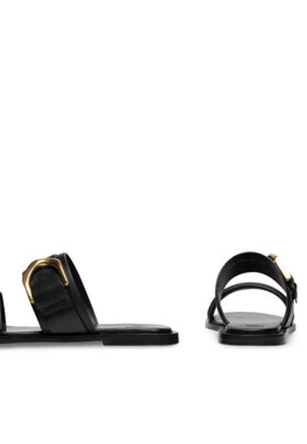 Gino Rossi Klapki ELZA-112686 Czarny. Kolor: czarny. Materiał: skóra