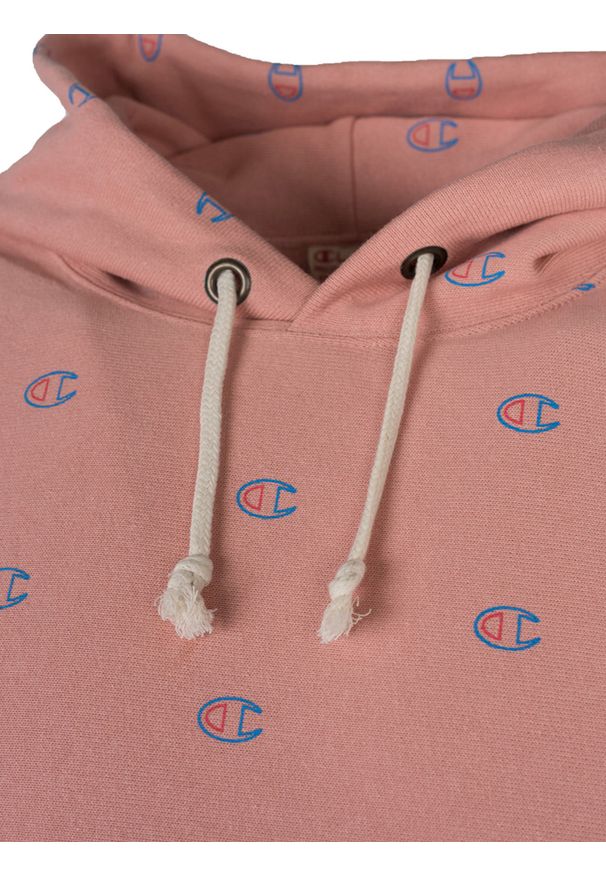 Champion Bluza | 210978 | Mężczyzna | Różowy. Okazja: na co dzień. Typ kołnierza: kaptur. Kolor: różowy. Materiał: bawełna. Styl: casual