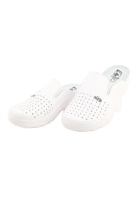 Befado obuwie damskie 157D006 białe. Kolor: biały. Materiał: skóra #7
