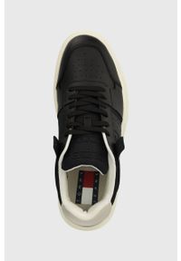 Tommy Jeans sneakersy TJM MIX MATERIAL CUPSOLE 2,0 kolor czarny EM0EM01331. Nosek buta: okrągły. Kolor: czarny. Materiał: poliester, guma #5