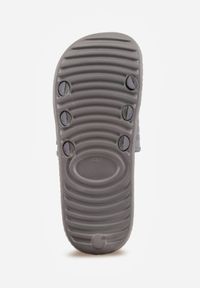 Born2be - Szare Klapki Sportowe z Piankowego Materiału Thesedice. Okazja: na co dzień. Kolor: szary. Materiał: materiał. Sezon: lato. Styl: sportowy #4