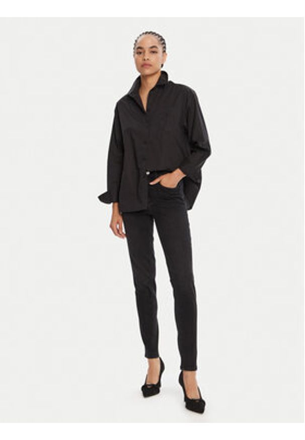 Liu Jo Jeansy UF5013 D4615 Czarny Skinny Fit. Kolor: czarny