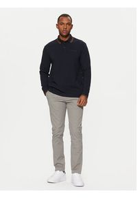Tom Tailor Polo 1043998 Granatowy Regular Fit. Typ kołnierza: polo. Kolor: niebieski. Materiał: bawełna #4