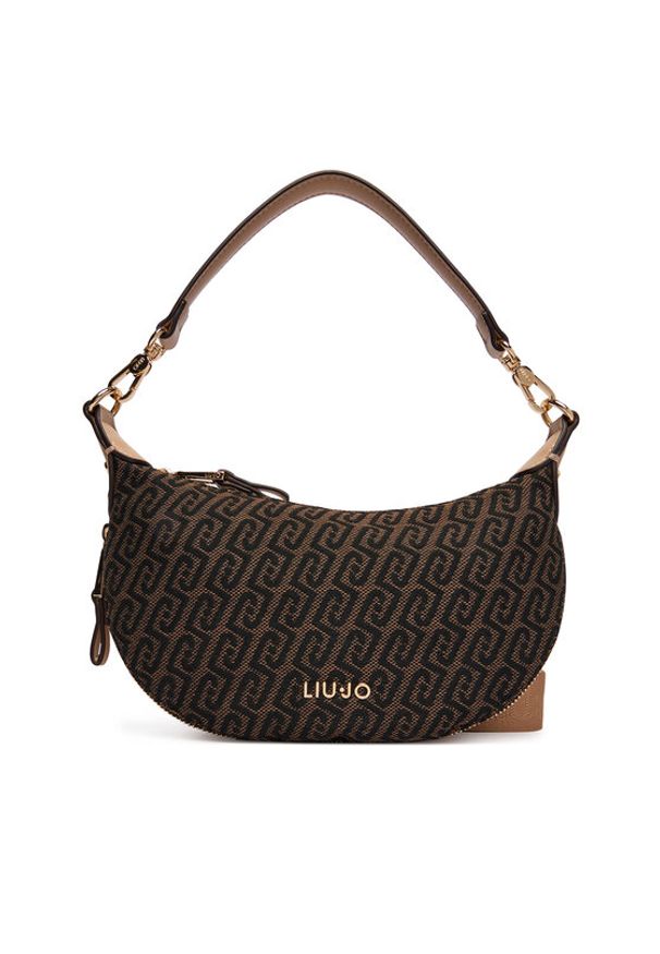 Liu Jo Torebka AA6043 T378A Czarny. Kolor: czarny. Materiał: skórzane