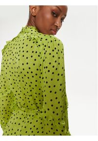 Pinko Sukienka codzienna Piccadilly 101493 A155 Zielony Regular Fit. Okazja: na co dzień. Kolor: zielony. Materiał: wiskoza. Typ sukienki: proste. Styl: casual #2