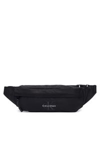 Calvin Klein Nerka Bold Belt Bag LV04D3458G Czarny. Kolor: czarny. Materiał: materiał #1