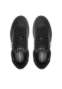 Karl Lagerfeld - KARL LAGERFELD Sneakersy KL57530 Czarny. Kolor: czarny. Materiał: skóra #6