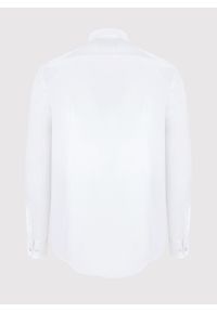 Pako Lorente - PAKO LORENTE – Elegancka biała koszula męska w fasonie Regular. Okazja: na ślub cywilny, na wesele. Kolor: biały. Materiał: bawełna, poliester. Styl: elegancki #4