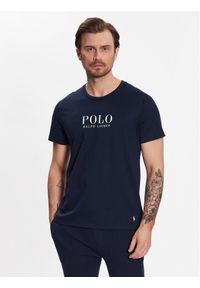 Polo Ralph Lauren T-Shirt 714899613003 Granatowy Regular Fit. Typ kołnierza: polo. Kolor: niebieski. Materiał: bawełna