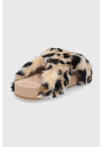 Toms - Kapcie Susie Eva. Kolor: beżowy. Materiał: materiał #4