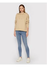 Vero Moda Bluza Octavia 10252959 Beżowy Loose Fit. Kolor: beżowy. Materiał: bawełna #5