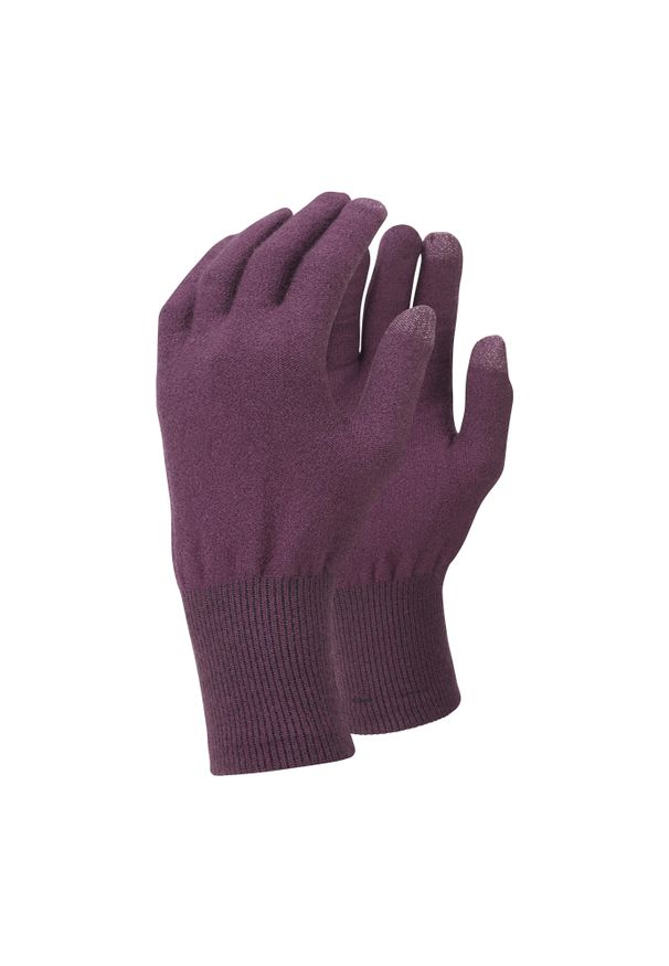 Rękawice Trekmates Merino Touch. Kolor: czerwony, fioletowy, wielokolorowy. Sport: turystyka piesza