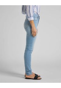 Lee - LEE SCARLETT HIGH DAMSKIE SPODNIE JEANSOWE JEANSY BLEACHED AZUR L626PQXL